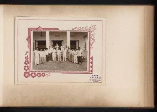 Group portrait of the headquarters staff