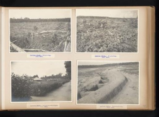 Reclamation and 'colonial dwellings' on Kanopan Oeloe, 1938