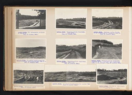 Reclamation and planting at Kanopan Oeloe, 1938