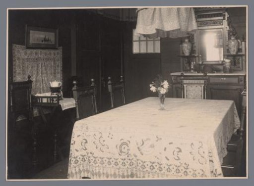 Dining room of the Brastagi country house