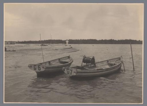 Rowing boats