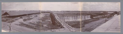 Panorama of the excavation pit