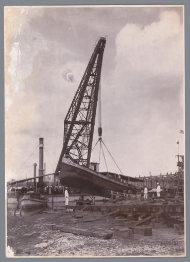 Laying the Repair Tug "Cornelis" Aground