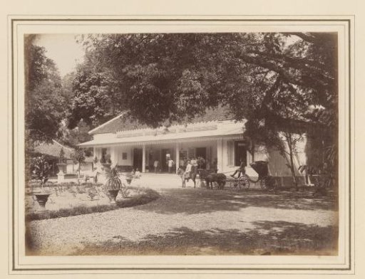 Dwelling House with Staff