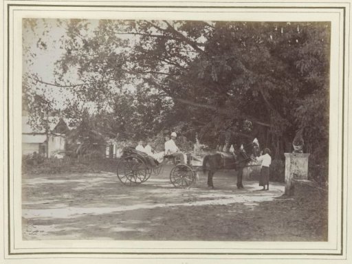 Family in a carriage