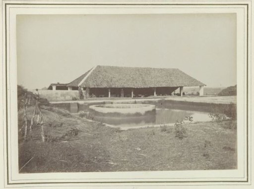 Barn and water well