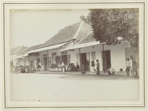 Buildings along a street
