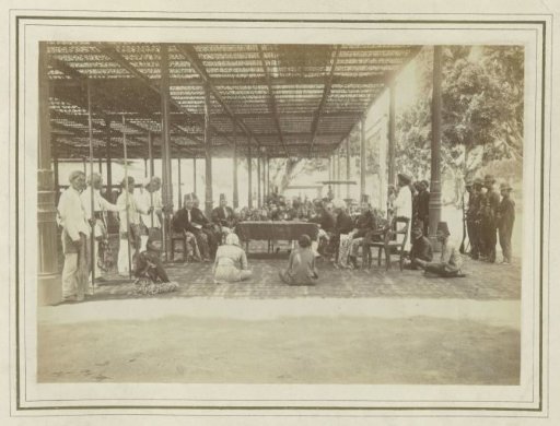 Court case in the kraton