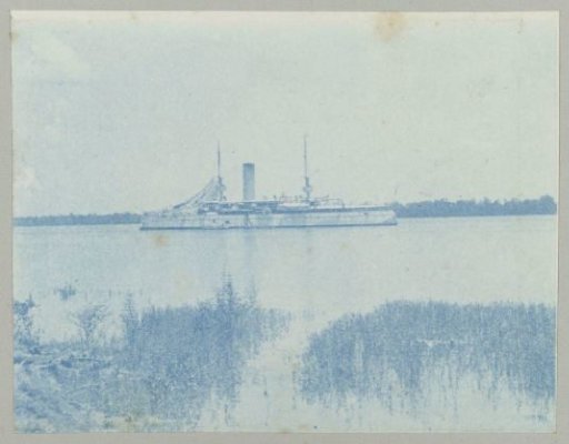 The "Kortenaer" before Paramaribo