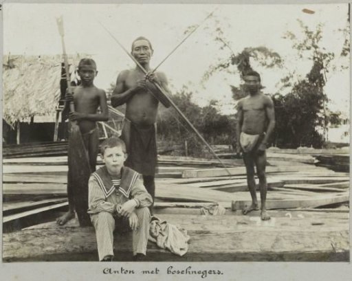 Anton with Three Marrons