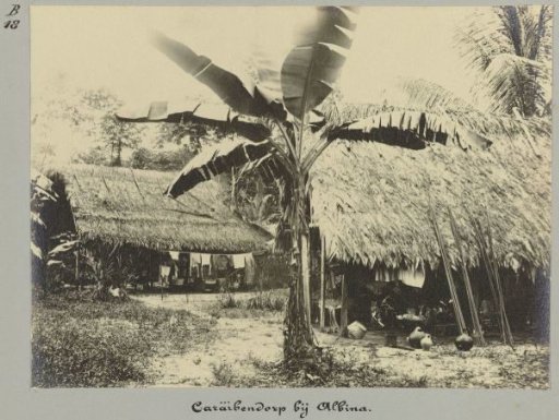 Caribbean village near Albina, Suriname
