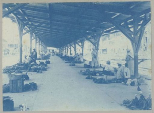 Covered market at Heiligenweg