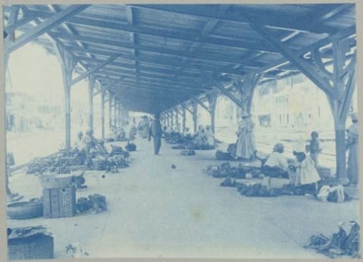 Covered market at Heiligenweg