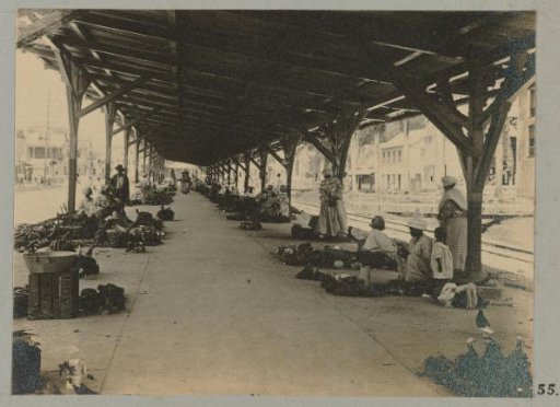 Covered market at Heiligenweg
