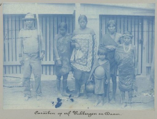 Surinamese Caribs on the estate of Tubbergen and Daam
