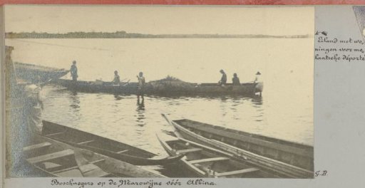 Maroons on the Marowijne near Albina