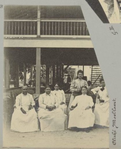 Group Portrait of Seated Women