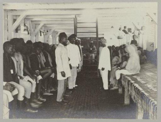 Hindustani Contract Laborers in the Immigrant Depot