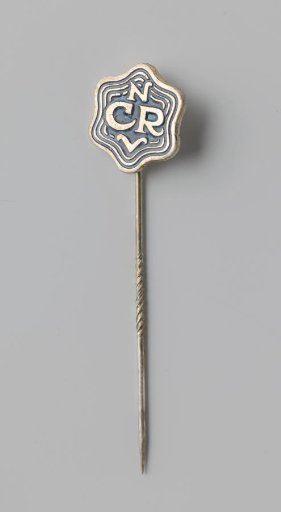 Lapel pin of the Netherlands Christian Radio Association (NCRV)