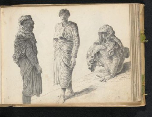 Three Sinhalese women