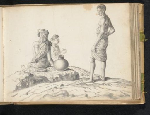 Two women and a man
