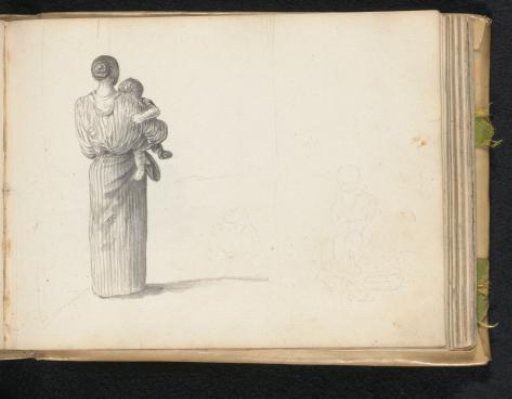 Woman with a child