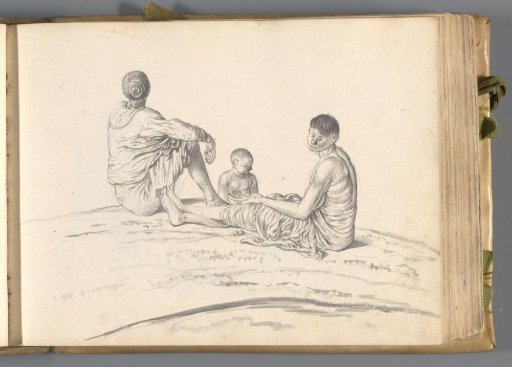 Eurasian Woman with Wet-Nurse and Child