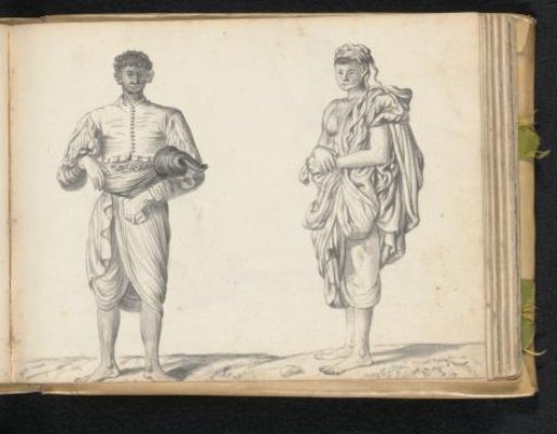 Sinhalese soldier and a labourer