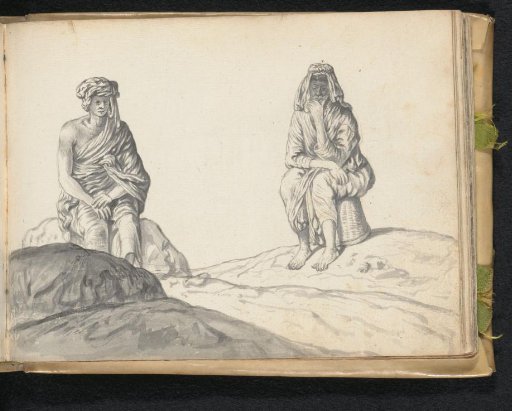 Man and woman, both labourers