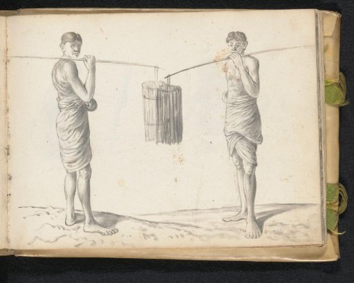 Two carriers of cinnamon bundles