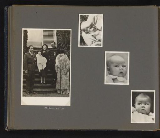 Visit of King Leopold to the Royal Family at Soestdijk