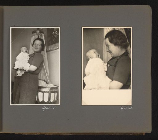 Princess Juliana with Princess Beatrix as a Baby