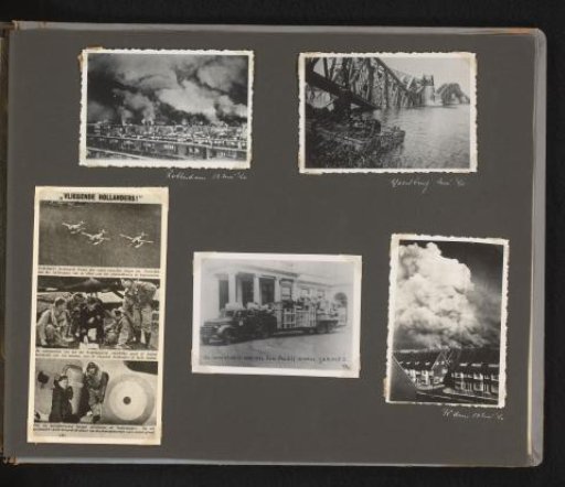 Rotterdam after the bombardment