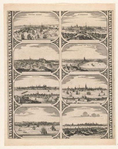 Copenhagen / Cracow / Cologne / Lisbon / Stockholm / Frankfurt am Main / Antwerp / Constantinople
