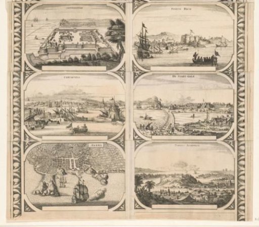 Jaffnapatnam / Cartagena / Angra / Porto Rico / The City of Gale / Port of Acapulco