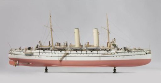 Model of the Protected Cruiser Noord-Brabant