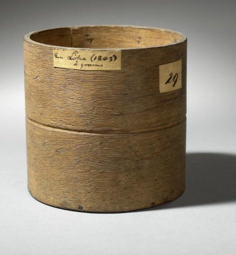 Grain measure of 1 liter