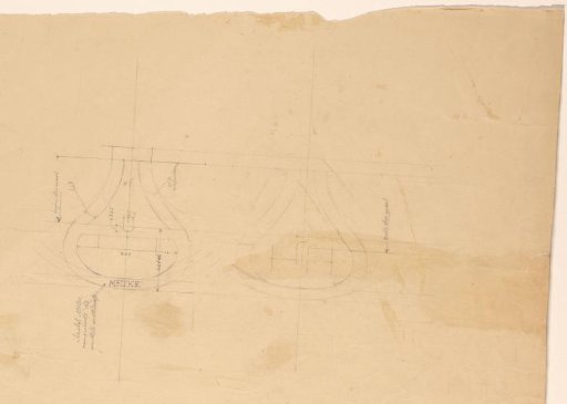 Drawing of a measuring tape