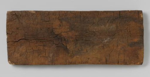 Wooden fragment from the VOC shipyard Oostenburg