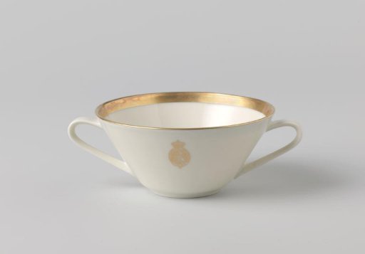 Soup bowl used in the House of Representatives of the Netherlands at official receptions