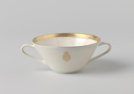 Soup bowl used in the House of Representatives of the Netherlands at official receptions