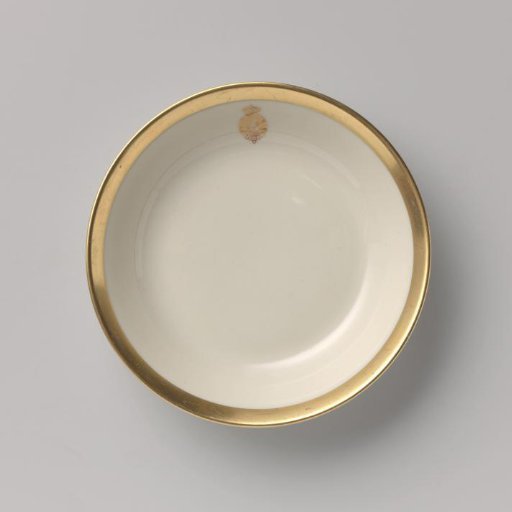 Saucer used in the House of Representatives of the Netherlands at official receptions