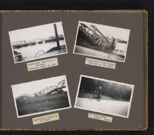 Blown-up Bridges over the Waal and Maas