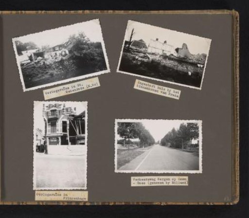 War damage in North Brabant