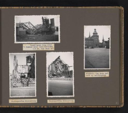 War damage in Zeeland