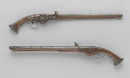 Wheel-lock pistol