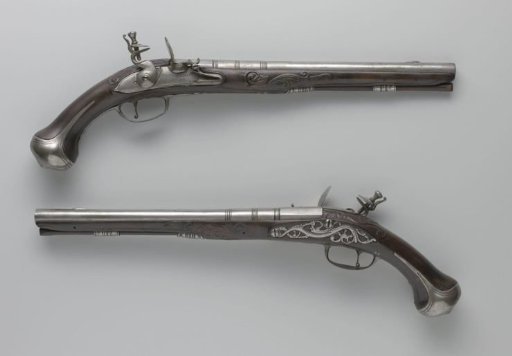 Flintlock pistol