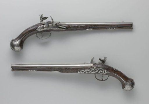 Flintlock pistol