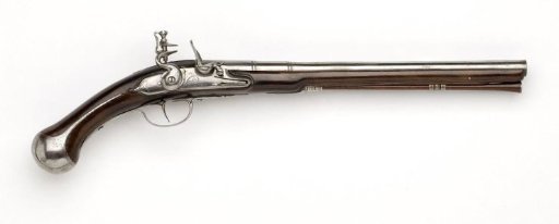 Flintlock pistol with belt hook