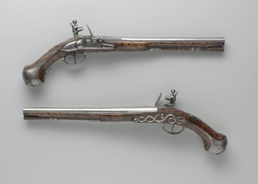 Flintlock pistol